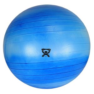 Cando Inflatable Exercise Ball - Extra Thick - Blue - 34&quot; (85 cm)