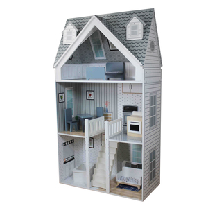 Teamson Deluxe City Doll House for 11.5 Inch Dolls