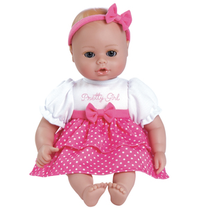 Adora Dolls PlayTime Baby- Pretty Girl- 13&quot; Washable Soft Body Play Doll