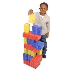 Deluxe Jumbo Cardboard Blocks - 40 Pieces