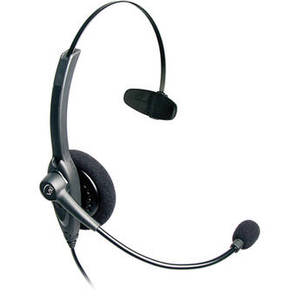 Passport 10V DC Monaural Single-Wire Headset