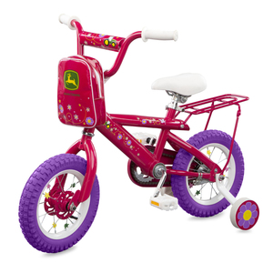 John Deere 12 Inch Pink Girls Bicycle