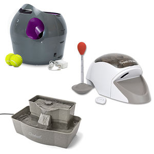 Pet Safe Happy Dog Package - Dog Trainer Ball Luancher & Pet Fountain